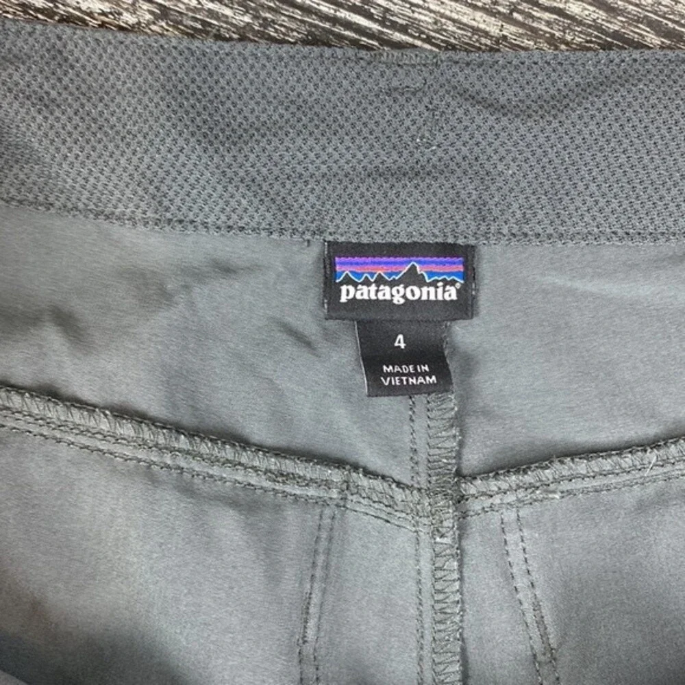 Patagonia Women's Gray Cargo Utility Outdoor Trouser Pants 4 - Picture 9 of 10